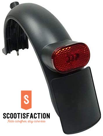 Rear fender Replacement with Light, hook and license plate For Xiaomi PRO2/ 1S /ESSENTIAL Electric Scooter