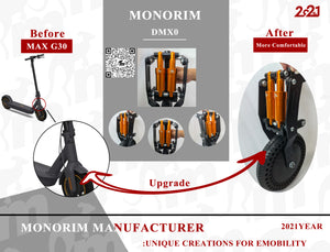 Monorim Genuine Double Suspension Kit Front for Ninebot G30 Max and Xiaomi