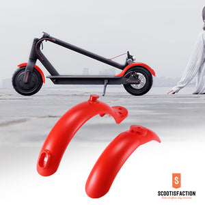 RED MUD FENDER FRONT AND REAR FOR XIAOMI M365/ 1S/ PRO/ PRO2/  LITE ELECTRIC SCOOTER