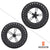 REAR WHEEL ASSEMBLED SOLID TYRE HONEYCOMB WITH HUB FOR M365/ 1S/ LITE XIAOMI