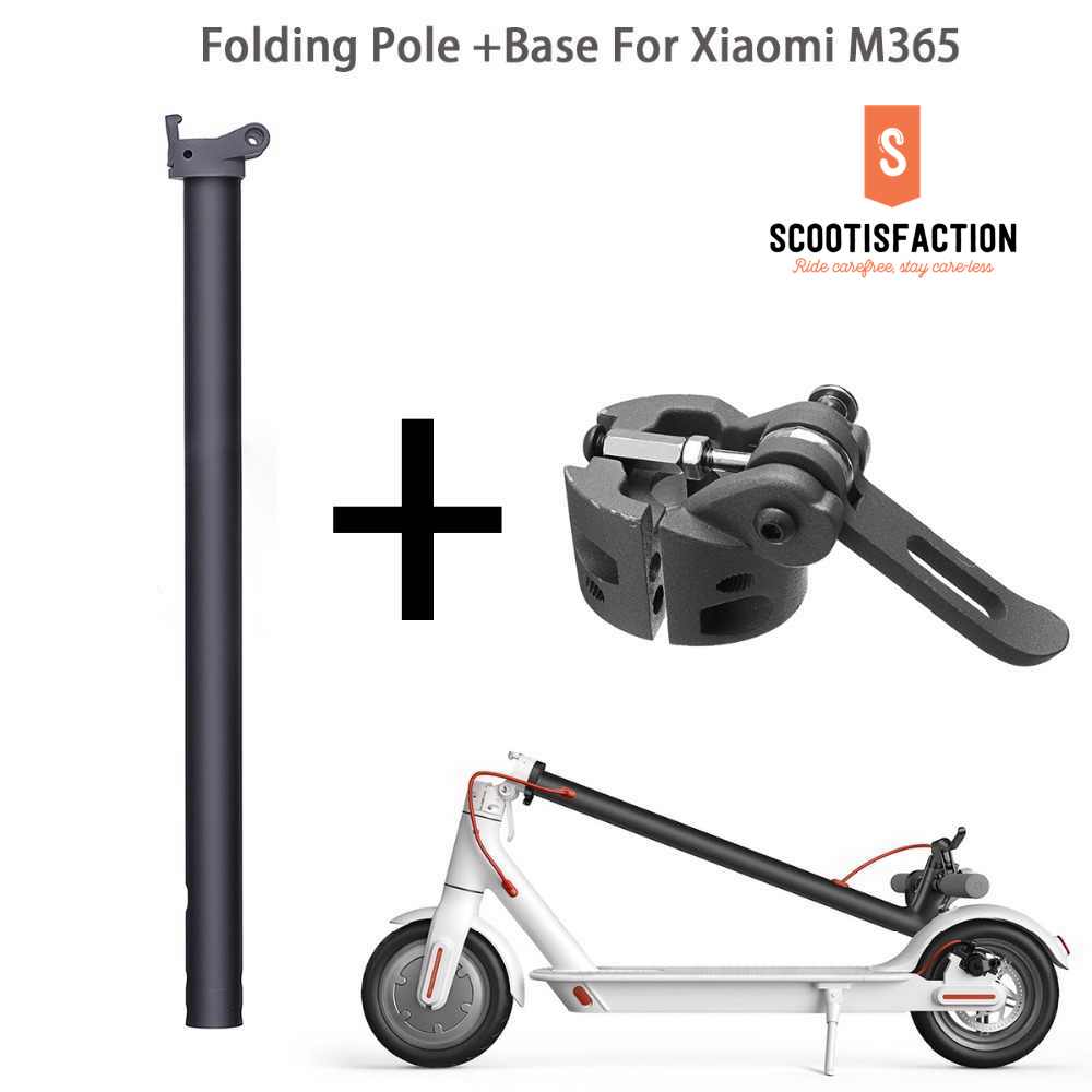 Rdeghly Pôle Pliant pour Scooter Électrique Xiaomi, Pôle Pliant avec Pièces  de Rechange de Base pour Scooter Pliable Électrique Xiaomi Mijia M365,  Accessoire pour Pôle Pliant pour Scooter Électrique Xiaomi 