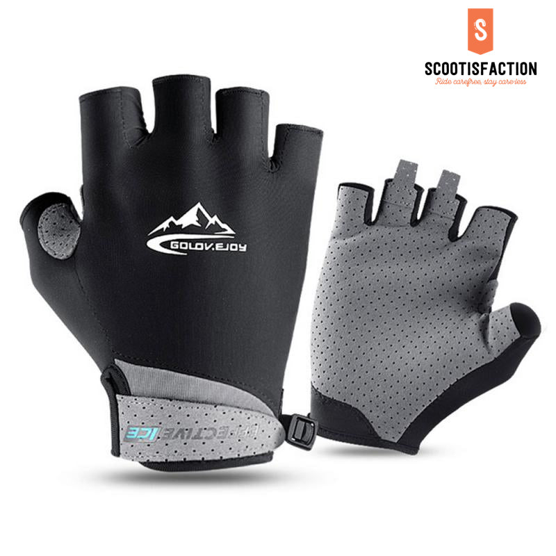 Half finger riding gloves for Electric scooter Xiaomi Ninebot or Bicycle riders Cycling Gloves Gym Gloves Mountain Bike Gloves Road