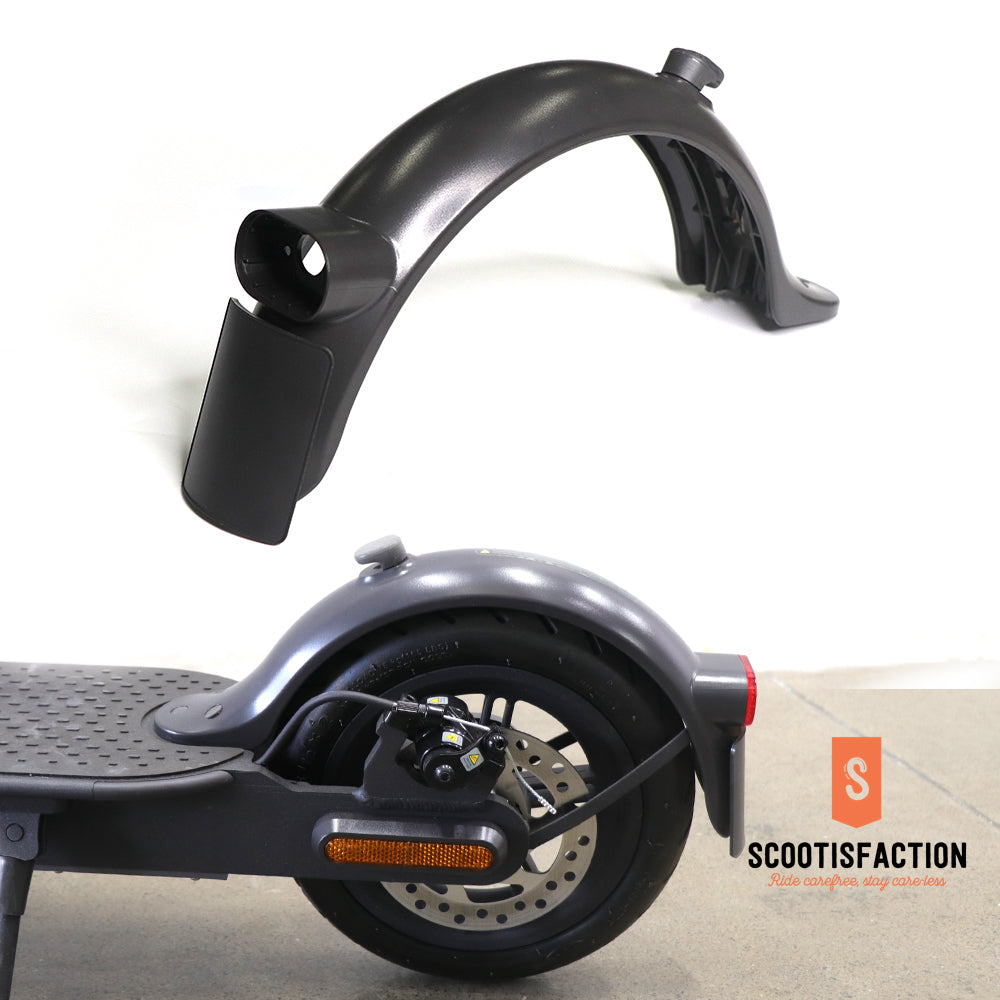 Rear fender Replacement with hook and license plate For Xiaomi PRO2/ 1S /ESSENTIAL Electric Scooter