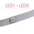 Bottom LED light strip replacement for Ninebot ES 1/ ES2/ ES4 Electric scooter