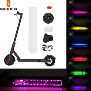 Colorful LED light strip with bluetooth for Xiaomi M365/ Pro/ 1S/ Pro 2/ Essential Electric scooter