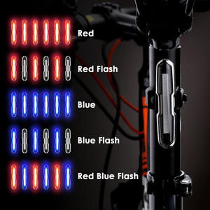 SAFETY WARNING LED WATERPROOF REAR LIGHT FOR ESCOOTER AND BICYCLE
