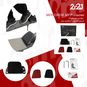 Monorim Upgrade Genuine Kit FootRest Pedal For Xiaomi and Ninebot Segway Electric scooter