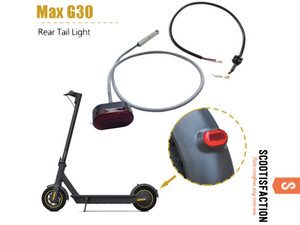Tail light Brake Lamp for Max G30 Ninebot Electric Scooter