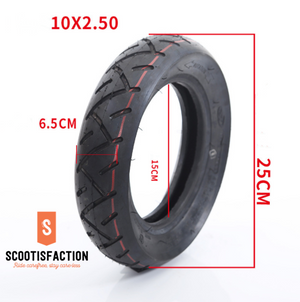 10 X 2.50 CST tire - Inokim OX / OXO / Quick 3/speedway 2/3/dualtron DT2 spider/KAABO MANTIS/Aerlang H6