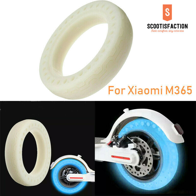 SOLID TYRE FLUORESCENT BLUE 8.5" INCH XIAOMI M365/ 1S/ PRO/ PRO2/ LITE ELECTRIC SCOOT