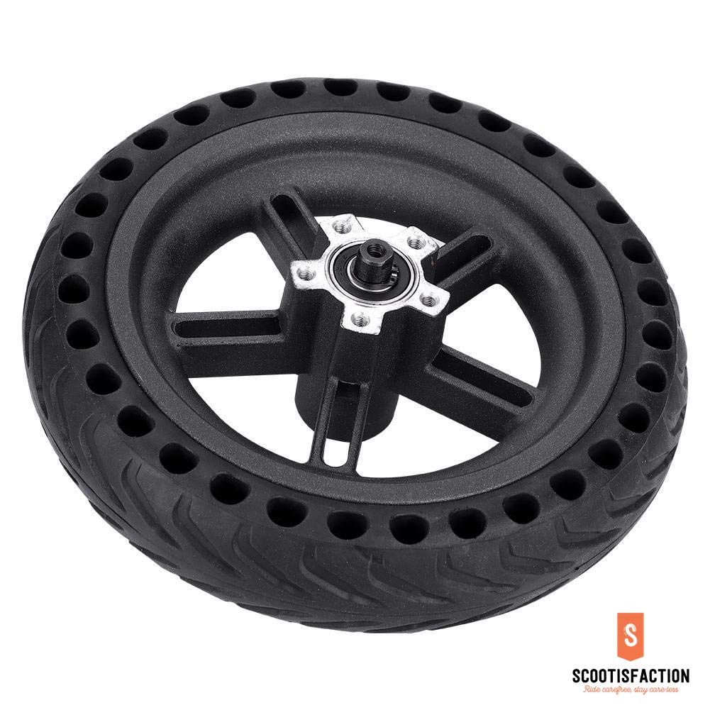 REAR WHEEL ASSEMBLED SOLID TYRE HONEYCOMB WITH HUB FOR PRO/ PRO2 XIAOMI